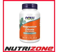 Now Foods Magnesium Citrate Nervous System Support, Pure Powder - 227 grams