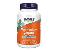 NOW Foods Magnesium Citrate, Pure Powder 227g - Exp. 07/30