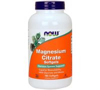 NOW Foods Magnesium Citrate Softgels 180 Softgels