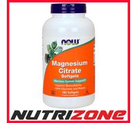 NOW Foods Magnesium Citrate Softgels - 180 softgels