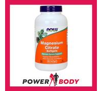 NOW Foods Magnesium Citrate Softgels, 180 softgels