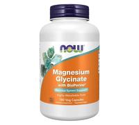 NOW Foods Magnesium Glycinate With BioPerine 180 Capsules