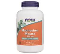Now Foods Magnesium Malate, 1000 mg, 180 Tabs (Pack of 1)