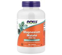 NOW Foods Magnesium Malate Tablets 1000 mg - 180 Tablets