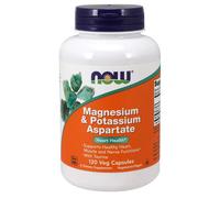 NOW Foods Magnesium & Potassium Aspartate With Taurine Vegicaps 120 Vegicaps