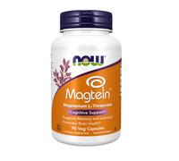 NOW FOODS, MAGTEIN, MAGNESIUM L-THREONATE, 90 VEG CAPSULES - EXPIRY: 2026