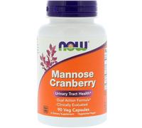 Now Foods, Mannose Cranberry, 90 Veg Capsules