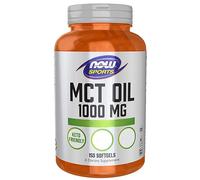 Now Foods MCT Oil, 1000mg, Medium Chain Triglycerides from Coconut and Palm Kernel Oil, High Dose, 150 Softgels, Lab Tested, Soy Free, Gluten Free, Non-GMO