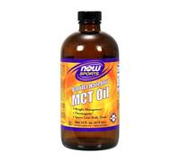 NOW Foods MCT Oil, Vanilla Hazelnut, 473 ml.
