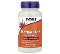 NOW Foods, Methyl B-12, 1,000 mcg, 250 Lozenges