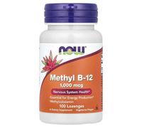 NOW Foods Methyl B-12 1000mcg 100 Lozenges Energy Support