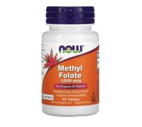 NOW Foods Methyl Folate, 1000mcg - 90 tabs