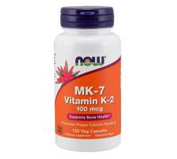 NOW Foods MK-7 Vitamin K-2 100mcg Capsules - 120
