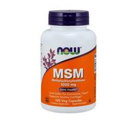 NOW Foods MSM Methylsulphonylmethane, 120 vcaps (1000mg)