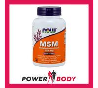 NOW Foods MSM Methylsulphonylmethane, 120 vcaps (1000mg)