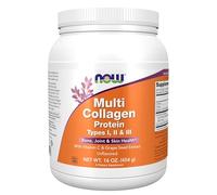 NOW Foods, Multi Collagen Protein, Type I, II & III, Unflavored, 16 oz (454 g)