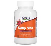 NOW Foods Multivitamin Daily Wellness Support Tablets - 250 Tablets