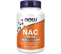 NOW Foods NAC with Selenium & Molybdenum, 600mg , 250 vcaps