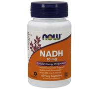 Now Foods NADH 10mg - 60 Veg Capsules for Cellular Energy Production