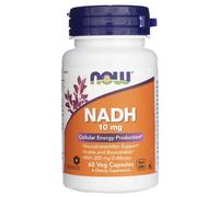 Now Foods NADH 10mg 60 Vegetable Capsules D-Ribose Support