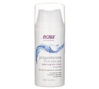 Now Foods Wild Yam Natural Progesterone Calming Unscented Skin Cream 3oz (85g)