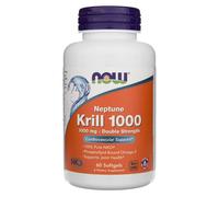 Now Foods Krill Oil Neptune Krill 1000 mg Double Strength 60 Softgels