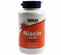 Now Foods, Niacin, 500 mg, 100 Capsules Vitamin B-3