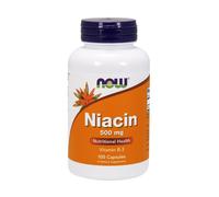 NOW Foods Niacin, 500mg, 100 caps