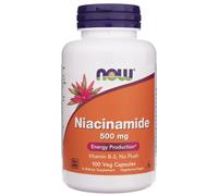 Niacinamide, 500 mg, 100 Capsules - Now Foods