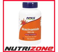 Now Foods Niacinamide 500mg Vitamin B3 Energy Production - 100 caps