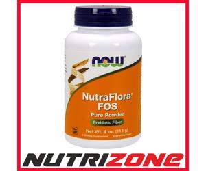 Now Foods NutraFlora FOS, Pure Powder - 113 grams