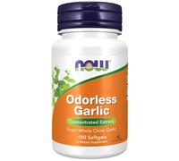 NOW Foods Odorless Garlic, 100 softgels