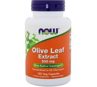Now Foods, Olive Leaf Extract, 500 mg, 120 Veg Capsules