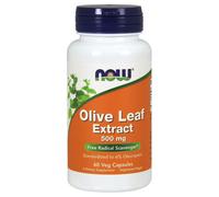 NOW Foods | Olive Leaf Extract- 500mg | 1 x 60 vcaps