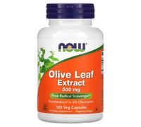 NOW Foods - Olive Leaf Extract Capsules 500 mg Vegan - 120 Capsules