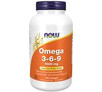 NOW Foods Omega 3-6-9 1000 mg 250 Softgels, Essential Fatty Acids, Skin, Immune