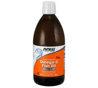 NOW Foods Omega-3 Fish Oil Liquid Lemon