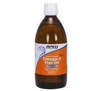 NOW Foods Omega-3 Fish Oil Liquid, Lemon - 500 ml.