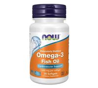 NOW Foods Omega-3 Molecularly Distilled Softgels 30