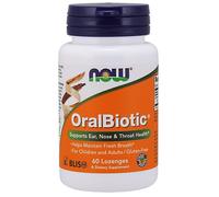 Now Foods OralBiotic - 60 Lozenges - Supports Ear, Nose & Throat Health