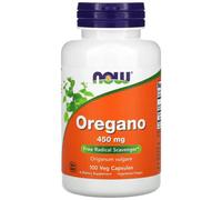NOW Foods Oregano, 450mg - 100 Vegan Capsules