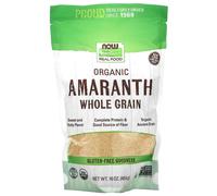 NOW Foods, Organic Amaranth, Whole Grain, 16 oz (454 g)