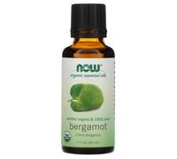 NOW Foods, Organic Essential Oils, Bergamot, 1 fl oz (30 ml)