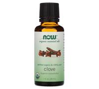 NOW Foods, Organic Essential Oils, Clove, 1 fl oz (30 ml)