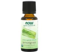 NOW Foods, Organic Essential Oils, Lemongrass, 1 fl oz (30 ml)
