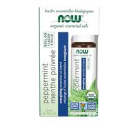Now Foods Organic Peppermint EO Roll-On 10 ml