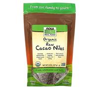 NOW Foods - Organic Raw Cacao Nibs - 8 oz.
