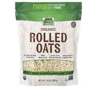 NOW Foods, Organic Rolled Oats, 24 oz (680 g)