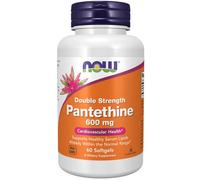 Now Foods Pantethine Double Strength 600 mg, 60 Softgels