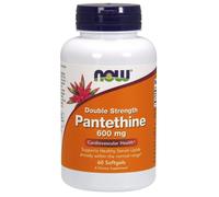 NOW Foods | Pantethine- 600mg Double Strength | 1 x 60 softgels